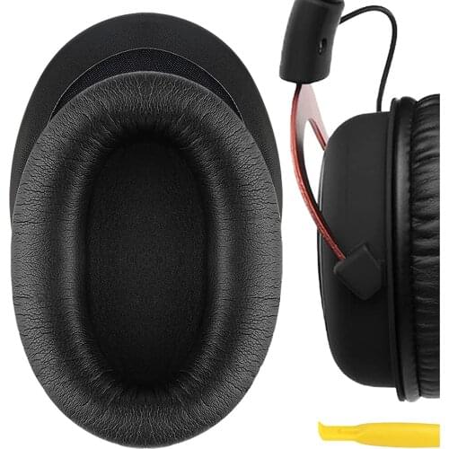 QuickFit Protein Leather Replacement Ear Pads for Kingston HyperX Cloud II Gaming Headphones Earpads, Headset Ear Cushion Repair