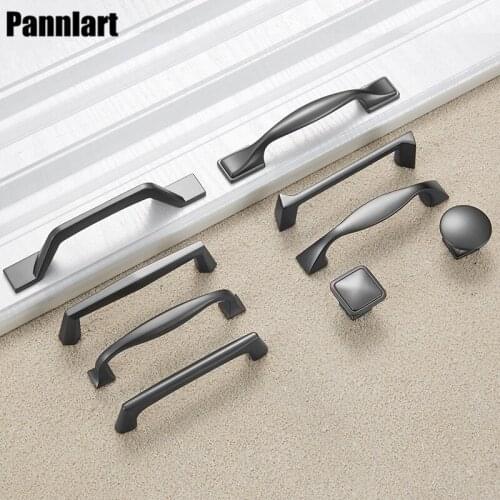 Pannlart 1 Pc Modern Pearl Gray Color Handles Zinc Alloy Cabinet Drawer Knobs Kitchen Cupboard Door Pulls Furniture Handle