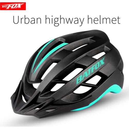 BATFOX NEW Cycling Helmets Integrally Molded Bicycle Road Helmet MTB SportS Cycling Helmet Ultralight Professional Bike Helmet
