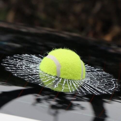 Car Styling 3D Car Stickers Funny Auto Ball Hits Car Body Design Window Sticker Self Adhesive Baseball Tennis Decal Accessories