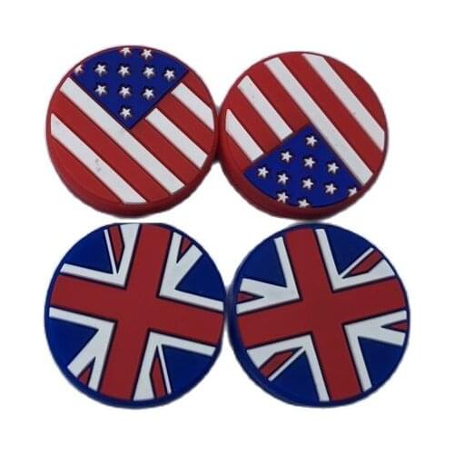 2pcs UK US Flag Tennis vibration dampener to Reduce Tenis Racquet Vibration Dampeners raqueta tenis