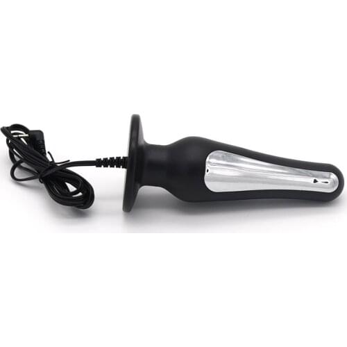 Electro Shock Anal Plug Sex Toys Prostate Massager Anal Plug Vagina Toy Butt Plug Electrical stimulation Medical Themed Toys
