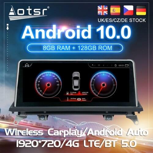 Android 10 For BMW X5 E70 F15 F85 X6 E71 2011 2012 Car DVD GPS Navigation Carplay Auto Radio Stereo Multimedia Player Head Unit