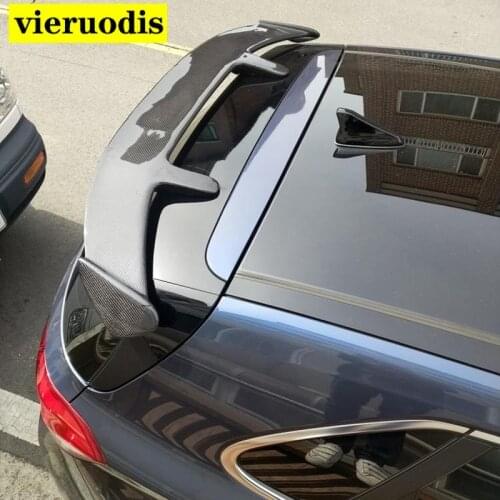 Car Accessories Carbon Fiber Rear Trunk Wing Roof Spoiler fit for Hyundai I30 2008 - UP