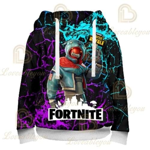 Battle Royale Boys Hoodie Unisex 3D Print Streetwear Punk Hoodies Hip Hop Sweatshirt Men Pullover Harajuku Top Kids Hoodie