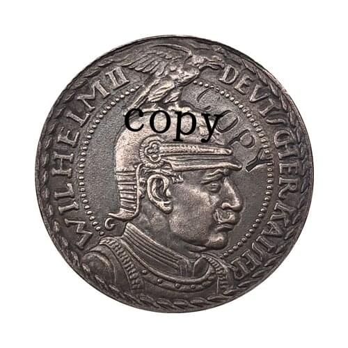 German 1913 10 Mark coin copy 20MM