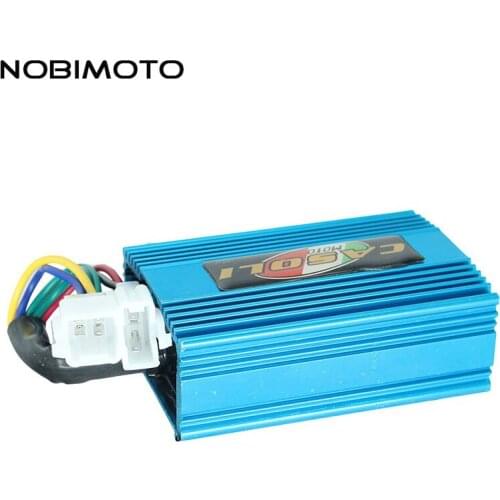 Motocross GY6 6pin AC Racing CDI Box New Performance Aluminum AC Racing CDI For CG125 CG250 AC Engine Dirt Bike ATV Quad DQ-144