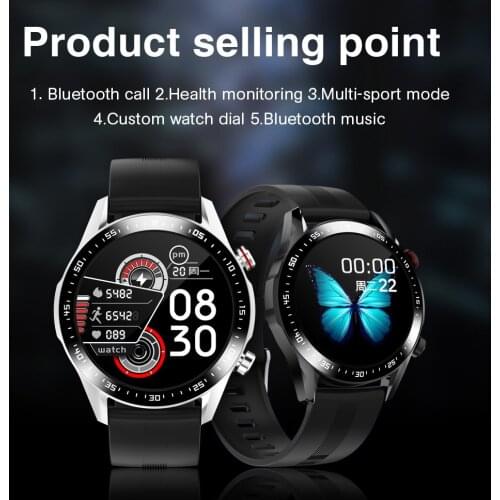 ItiSams E12 Smart Watch Men Bluetooth Call Custom Dial Full Touch Screen Smartwatch For Android IOS Sports Fitness Tracker