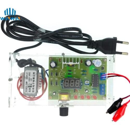 Electronic diy parts lm317 adjustable voltage regulator board kit power supply kit transformer
