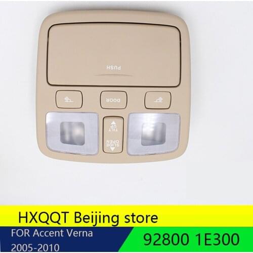 1PC Genuine 928001E300R Map Lamp Overhead Console Sunroof For 2006-2010 for HYUNDAI Accent Verna Glasses box reading lights