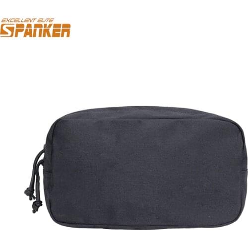 EXCELLENT ELITE SPANKER Outdoor Rectangle Zipper Sundries Bag Tactical Camo Nylon Square Packs Waterproof Bag Jungle Small Bag