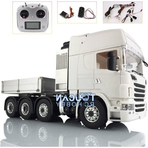 LESU 1/14 Metal 8*8 Chassis Hercules R730 Sca Cab Tractor Truck W/ Sound Radio THZH0687-SMT3