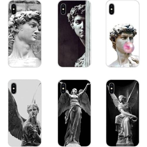 Silicone Phone Case Alternative statue art Pattern For Xiaomi Redmi Note 6A MI8 Pro S2 A2 Lite Se MIx 1 Max 2 3 For Oneplus 3 6T