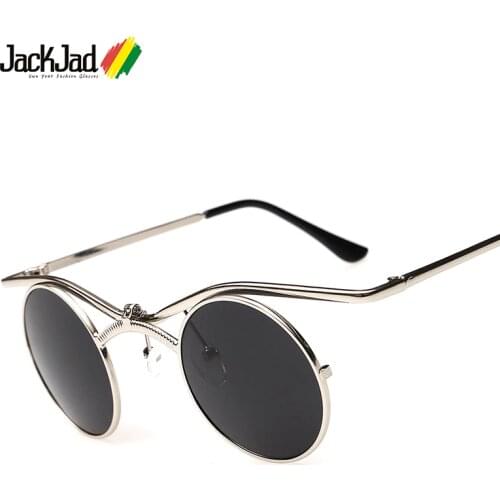 JackJad 2020 New Fashion SteamPunk Gothic Vampire Style Sunglasses Men Brand Design Vintage Sun Glasses Oculos De Sol Masculino