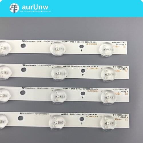 LED backlight strip for 2012SVS32 UE32J5100 UA32EH5080 LTJ320HN07-H UN32EH5000 V320HJ2-PE2 2011SVS32 D1GE-320SC1-R2 DE320BGA-B1