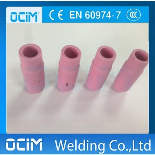 10PCS 10N47 Ceramic Cups Nozzle #7 for SR PTA DB WP17 18 26 Series torch