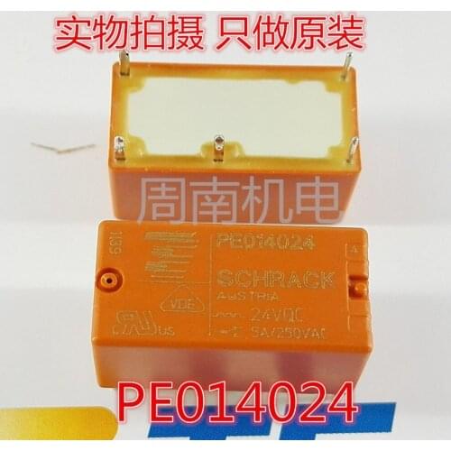 3Pcs/Lot Relay Pe014024 24Vdc 1-1393219-0 New And Original
