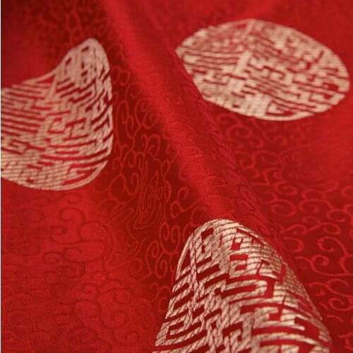 500cm*75cm artificial silk brocade fabrics High-end furniture cushion cloth designer garment fabric material wholesale