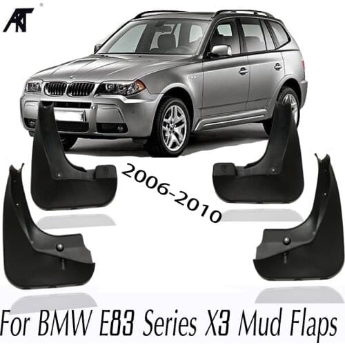 Splash Guards Mud Flaps For BMW E83 Series X3 2006 2007 2008 2009 2010 MudFlaps Car Mud Flaps