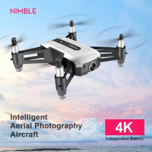 RC 4K Drone With HD Camera WiFi 1080 Wide-angle Camera Follow Me Quadcopter FPV Quadcopter Foldable Arm Altitude Hold VS D2