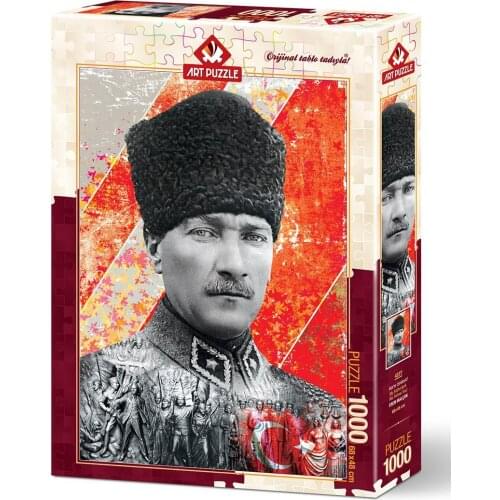 Art Puzzle Ata'm İzindeyiz 1000 Piece Jigsaw Puzzle