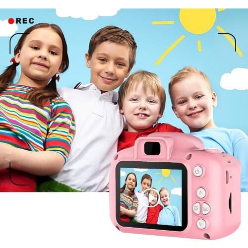 2 inch Kids Camera Waterproof 1080P HD Screen Video Toy Kids Mini Cartoon Cute Camera For Children Outdoor Photography For Gift