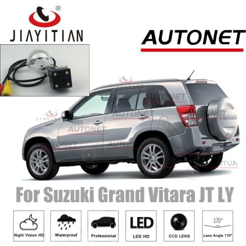 JIAYITIAN Rear View Camera For Suzuki Grand Vitara MK3 JT MK4 LY 2005~2018 CCD Night Vision Reverse Camera License Plate camera