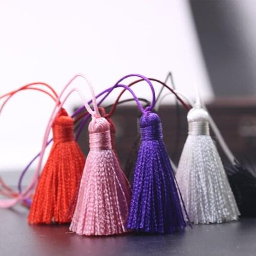 50pc Multicolor mini Silk tassels for earrings accessories//jewelry accessories/jewelry findings For DIY Jewelry Crafts