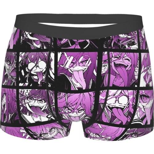 Danganronpa Makoto Naegi Monokuma Komaru Kaede Game Genocider Syo Manga Collection Underpants Homme Panties Man Underwear
