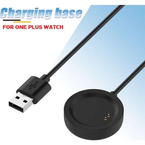 USB Magnetic Cradle Portable Charger Safety Fast Charging Power Cable For OnePlus Watch Cable Smart Watch Adapter Accessories