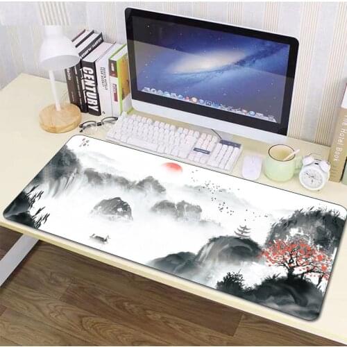 Mairuige Beautiful Scenery and Ancient Paintings Suitable for Desk Mats, Carpets, Game Mats, Mouse Pads That Are Easy To Carry