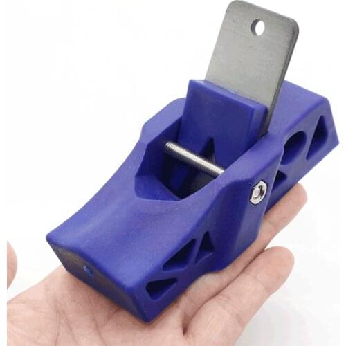 Mini PP Multicolor Woodworking Planer Flat Plane Bottom Easy Cutting Edge Trimming Hand Wood Plane Carpenter Tools with Handle