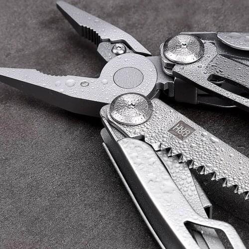15 in 1 Multi Tools Folding Pliers Stainless Steel Knife Pliers Tools Screwdriver Knives Hunting Outdoor Camping Tool