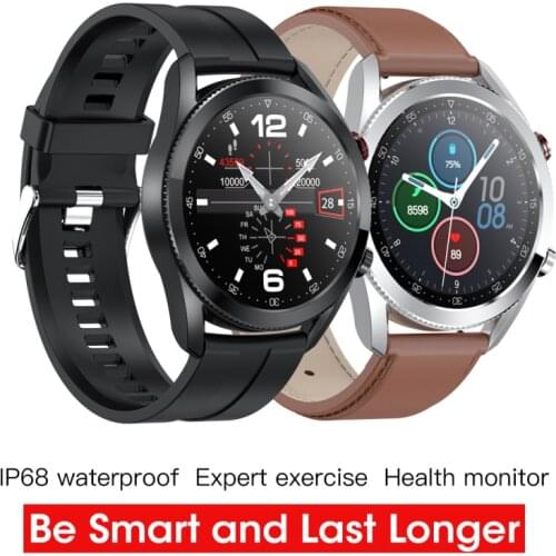 Bluetooth Call L19 Fashion Smart Watch Women Men Sports Alloy Case IP68 Waterproof Clock Smart Watches For IOS Android