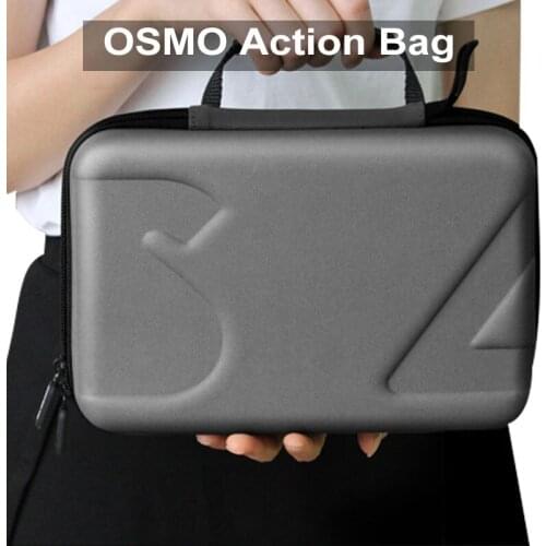 DJI OSMO ACTION sports camera set storage box portable carrying case DIY accessories EVA PU waterproof