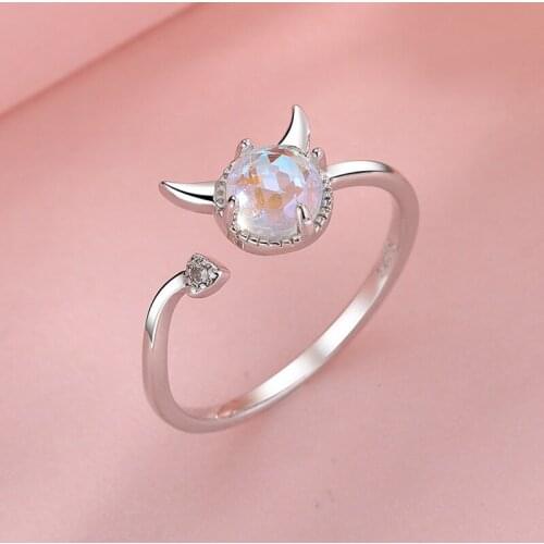 RINHOO Fashion Classic Shiny Crystal Rings Wedding Jewelry Femme Elegant Cubic Zirconia Engagement Ring For Women New Best Gift
