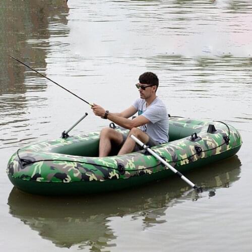 Sports 2/3Person Thickening PVC Inflatable Boat Raft River Lake Dinghy Boat Pump Fishing Boat Kayak Canoe Boat Drifting