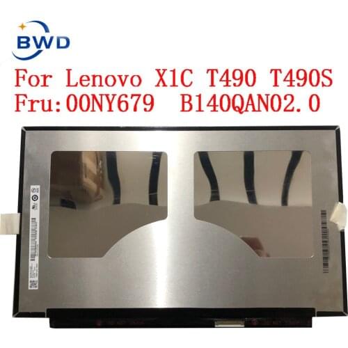 LPM140M420 B140QAN02.0 WQHD 2560X1440 Laptop Dolby LCD screen display 40 pins 00NY679 01YU646 00NY680 Tested