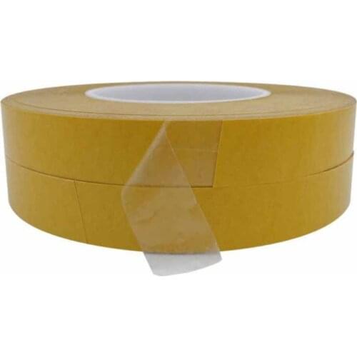 1Roll 50m High Temperature Resistance PET Double Sided Tape No Trace Transparent Strong Double-Sided Adhesive Tape