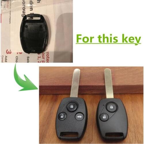 1pcs Top key cover with emblem for Hondas CIVIC FIT ACCORD FA5 FG2 FB6 CRZ OEM key cover with box