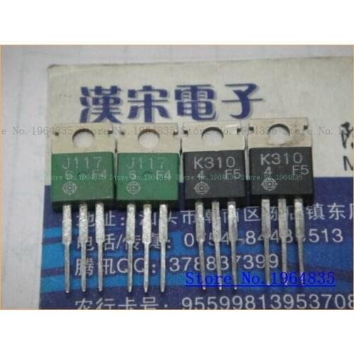 2pcs/lot=a pair 2SJ117 2SK310 2A 400V