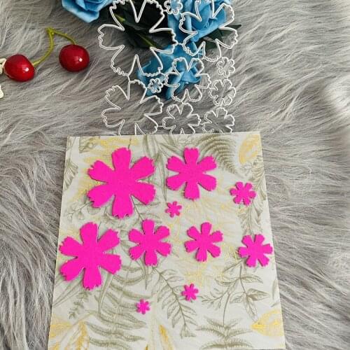 3D Flower leaf Metal Cutting Dies Scrapbooking Embossing stamp for Card Making Stencil Template Album