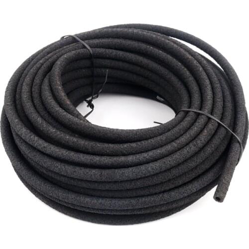 5m 8mm,16mm Perforated Water Pipe Rubber PE Black Hose Buried Underground Irregular Microporous Uniform Water Garden Irrigation