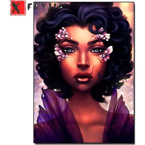 5d diy full square round diamond painting kits butterfly girl diamond embroidery cross stitch 3D beauty woman,new Home Decor