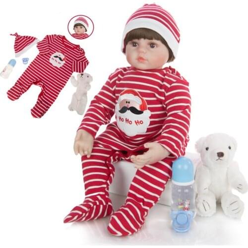 60cm big Silicone Vinyl Reborn boy brinquedos Doll Toys 24inch bebe reborn toddler Babies Alive Toy Play House Toys