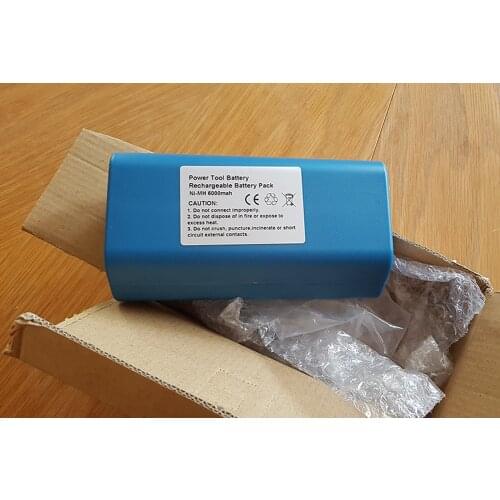 14.4V 6000mah Ni-Mh Replacement VacuumCleaner Battery for iRobot Scooba 330 340 350 380 385 390 5900 5800