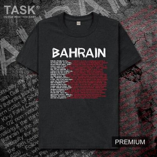 Bahrain BHR mens t shirt new Tops t-shirt Short sleeve clothes sweatshirt national team country jerseys cotton summer Fashion