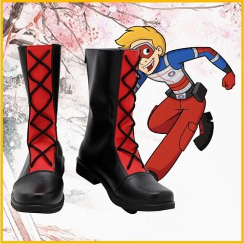 Henry Danger Cosplay Shoes Boots Halloween Cosplay Party Shoes For Adult Men Wowen