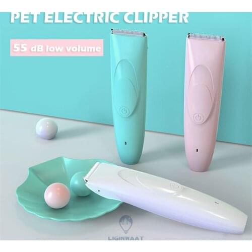 Pet Shaver Dog Cat Hair Trimmers Pet Grooming Electrical Clippers Professional Pet Pedicure Knife Washable Rechargeable Safety
