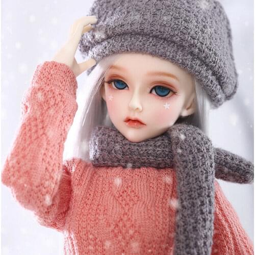 Brand New 1/4 Resin BJD MSD Simulation Doll Combined Doll Girl Gift Fairyland Rendia 16" Fashion Doll Silicone Doll Cartoon